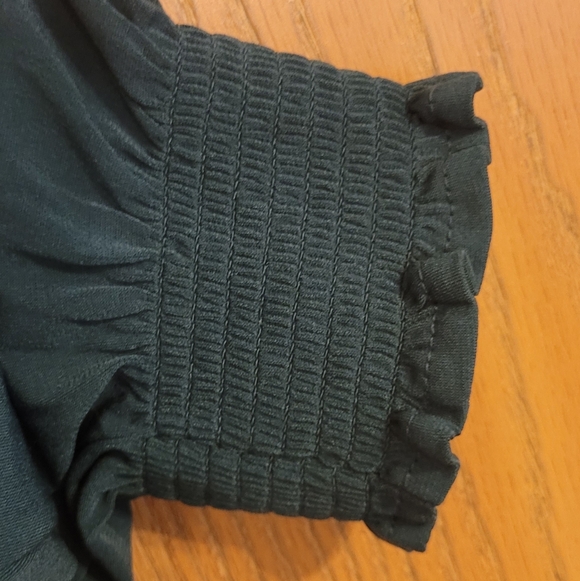 Women'a Maurices Dark Teal Blouse - Picture 4 of 6